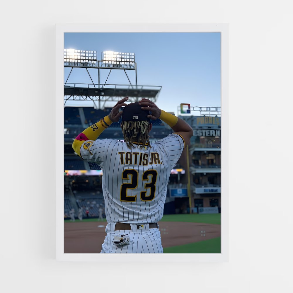 Poster Tatis Jr. : L'Inspiration – affiche Baseball (vue 3)